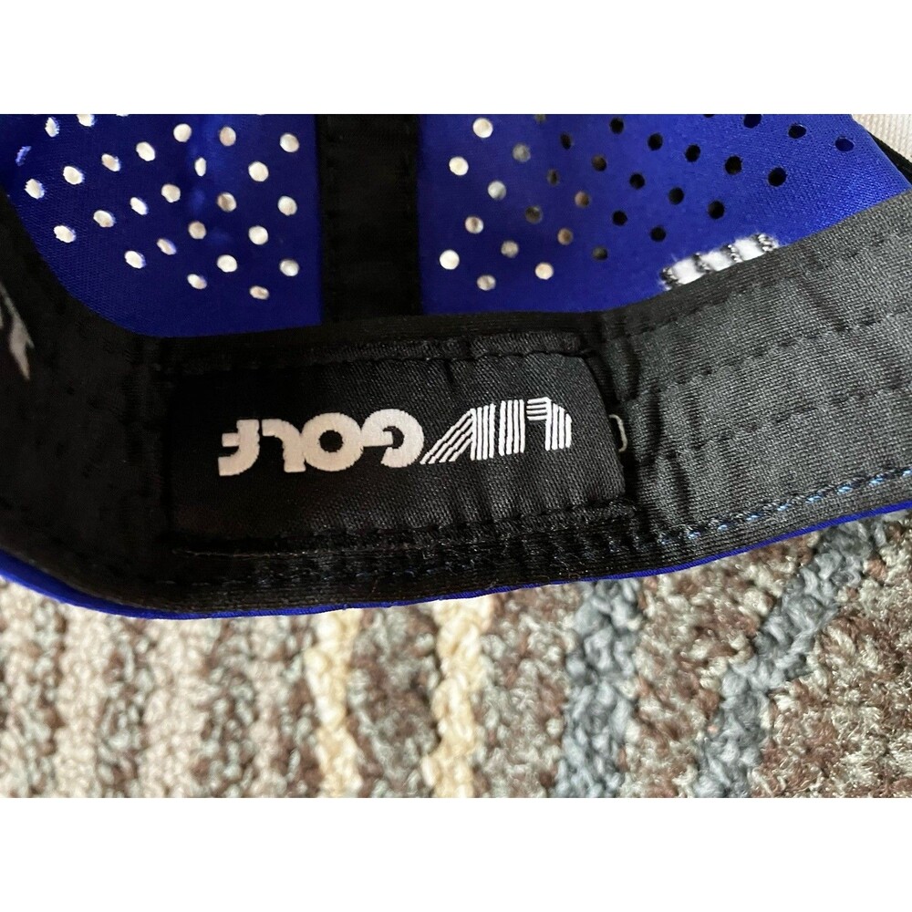 SMASH Classic Team Hat O/S Cobalt Blue - Picture 6 of 7